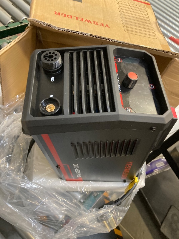 Photo 1 of  YESWELDER Plasma Cutter 65Amp Non-High Frequency Non-Touch Pilot Arc, Digital Display DC Inverter 110/220V Dual Voltage Blowback Plasma Cutting Machine CUT-65DS PRO 