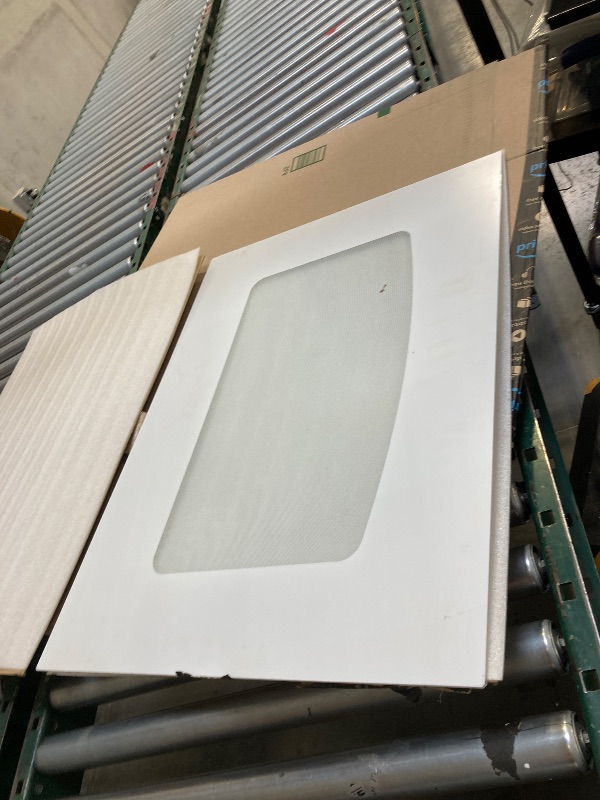 Photo 1 of  Upgrade WB56T10187 Oven Door Glass Outer Panel for GE Series/Stove/Oven, Replacement Oven Door Exterior Glass Panel, White 