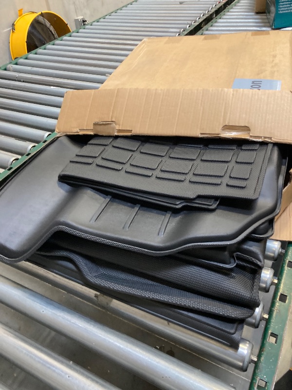 Photo 1 of  Floor Mats Compatible with 2018-2024 2025 Ford Expedition (Not for Max Models) Cargo Mat Cargo Liner TPE 2023 Expedition 7 Seats Accessories (Trunk Mat+Backrest Mats+Floor Mats) 