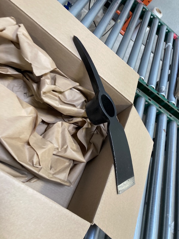 Photo 1 of  Heavy Duty Forged Mattock Pick, Mighty Pickaxe Head, Mattock Pick Hoe 4LB 