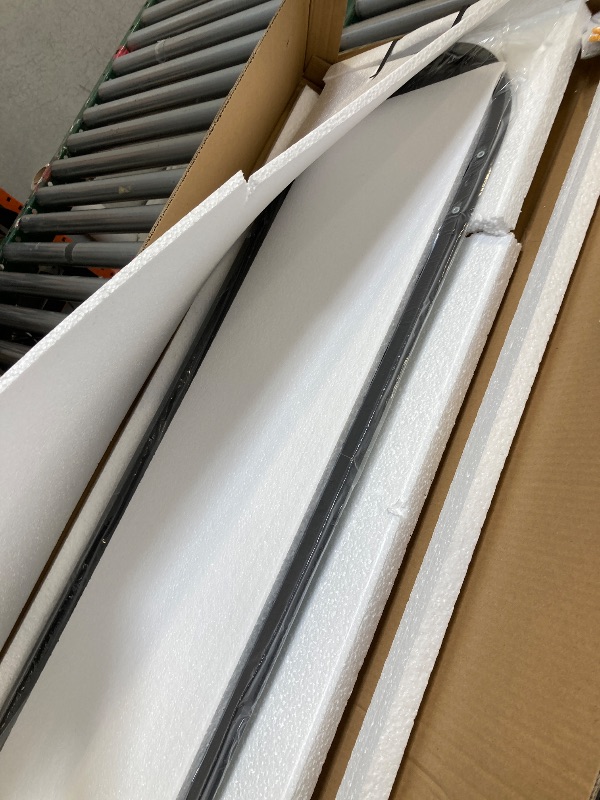 Photo 1 of  Full Length Arched Mirror, 14'' x 48'', Hanging/Leaning, Home Decor, Black 