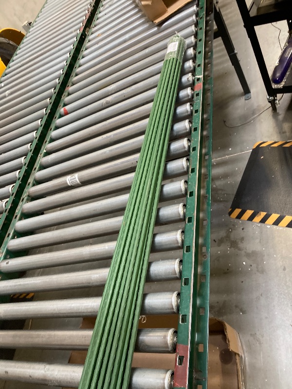 Photo 1 of  Garden Plant Stakes 57 Inch (Approx 5Ft) Tomato Stakes, 20 Pack Steel Plant Stick Support for Growing Climbing Plants, Garden Fences Poles 