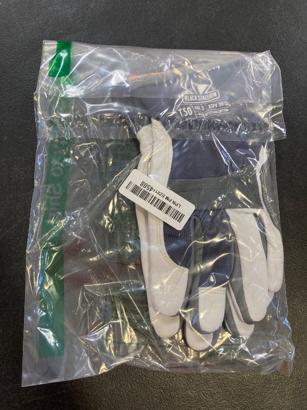 Photo 1 of Revco T50 Men's Tigster Flame Resistant Welding Gloves Blue/White Medium