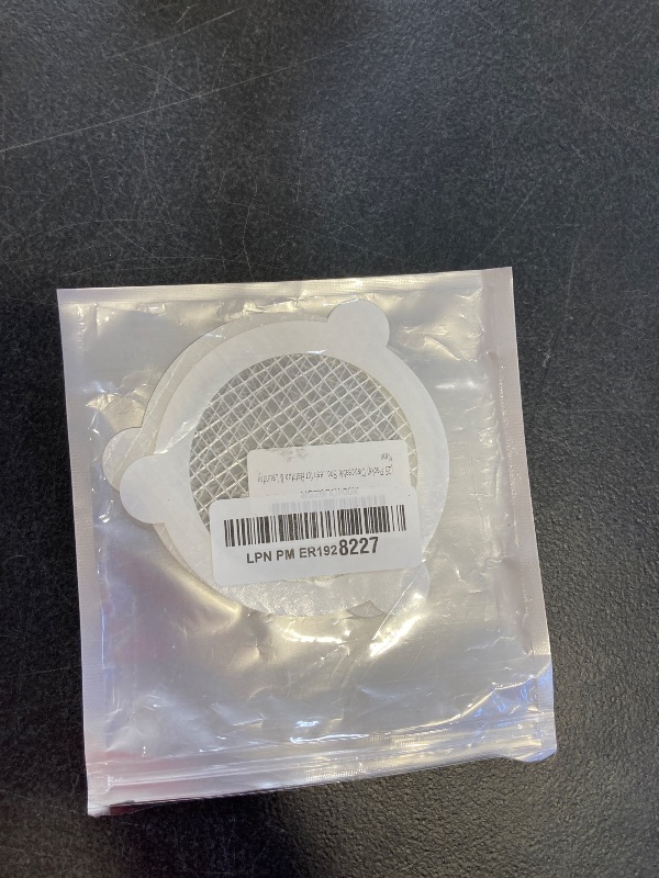 Photo 1 of 25 Packs - Disposable Shower Drain Hair Catcher 3.54 Inches Round Drain Hair Catcher Stickers for Bath & Kitchen - Hair Catcher Shower Drain Cover for Human & Pet Hair - Mesh for Bathtub & Laundry