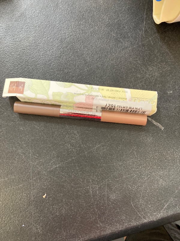 Photo 1 of Clinique High Impact Shadow Play Shadow + Definer | Crease Proof, Water Resistant + Safe For Sensitive Eyes, Double Latte, 1 Count
