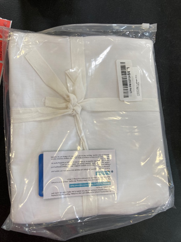 Photo 1 of LUXEAR Cooling Pillow Cases King Size, 2 Pack Arc-Chill Cool Pillow Cases with Double-Side Design [Cooling & Cotton], Skin-Friendly, Hidden Zipper Cold Pillow Cases for Hot Sleepers -White