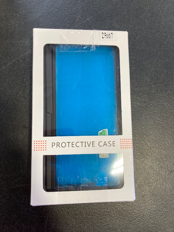 Photo 1 of Temdan Magnetic for Samsung Galaxy Z Fold 7 Case,[Compatible with MagSafe][Built-in HD Screen Protector&Invisible Kickstand][Hinge Protection]Translucent Matte Shockproof Phone Case for Z Fold 7,Black