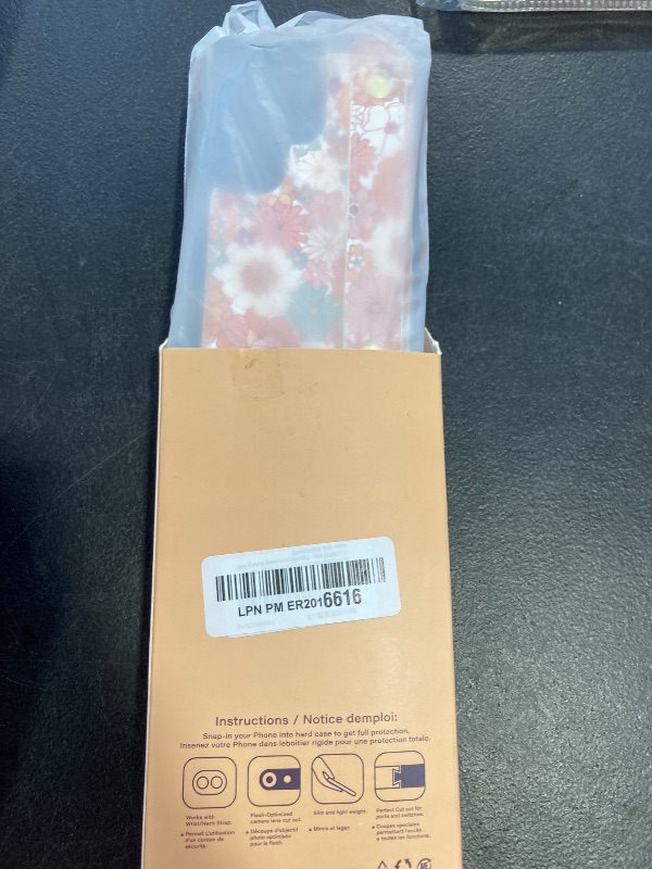 Photo 1 of Petitian for Samsung Galaxy S25 Ultra Case with Wallet - Women Girls Cute Girly Aesthetic Unique Design Leather Credit Card Holder Cardholder Stand Wristband for S25 Ultra, Orange Floral