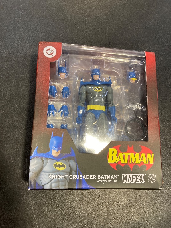 Photo 1 of Batman: Knightfall – Batman (Knight Crusader) MAFEX Action Figure