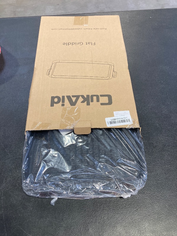 Photo 1 of CukAid Flat Top Grill - Non-Stick Stovetop Griddle, Aluminum, Dishwasher Safe