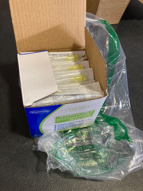 Photo 1 of 100 Pack 30Ga 0.5IN Lab Accessories,Individually Sealed Supplies