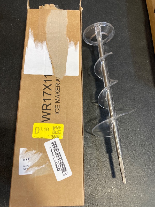 Photo 1 of WR17X11705 Ice Maker Dispenser Auger Replacement for G.E Hot.Point Refrigerator Icemaker Dispenser Auger, Replace wr29x42446, PS1018130, WR17X10690, WR17X11305, WR17X11939 by TOMOON