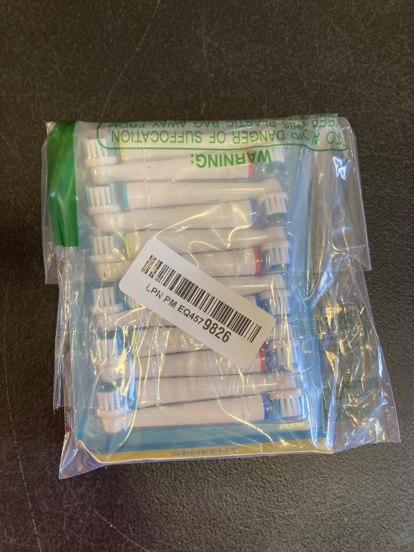 Photo 1 of Replacement Toothbrush Heads Compatible with Oral B Braun, 12 Pcs Professional Electric Toothbrush Brush Heads Compatible with Oral B Replacement Heads Refill 7000/Pro 1000/9600/500/3000