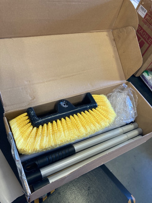 Photo 1 of Ordenado 62" Car Wash Brush with Long Handle, Soft Bristle Car Cleaning Brush Supplies, Cars Brushes for Washing Exterior, Cars Washing Brushes Scratch-Free Wash Mop Kit, Universal for RV Truck SUV