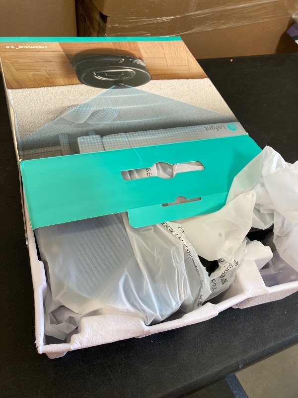 Photo 1 of Lefant LiDAR Robot Vacuum and Mop, 450ml Visible Dustbin, Upgraded 190° PSD Obstacle Avoidance, Customized Cleaning, Multi-Floor Mapping, 150 Mins Runtime, WiFi/Alexa/APP, Pet Hair & Carpets, M330 Pro