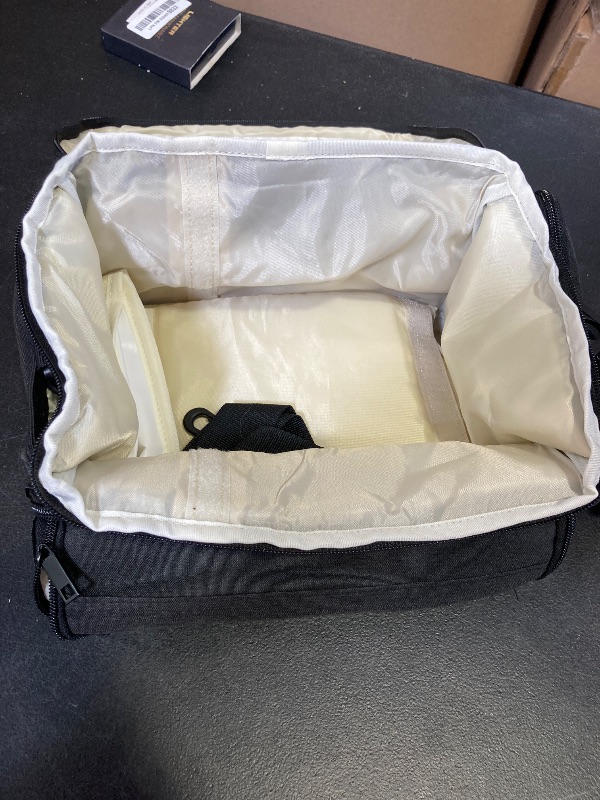 Photo 1 of Breast Pump Bag Fit for Spectra S1 and S2, Pumping Bag with Waterproof Mat for Pump Accessories, Portable Pump Carrying Case for Work, Travel and Family Use, Black