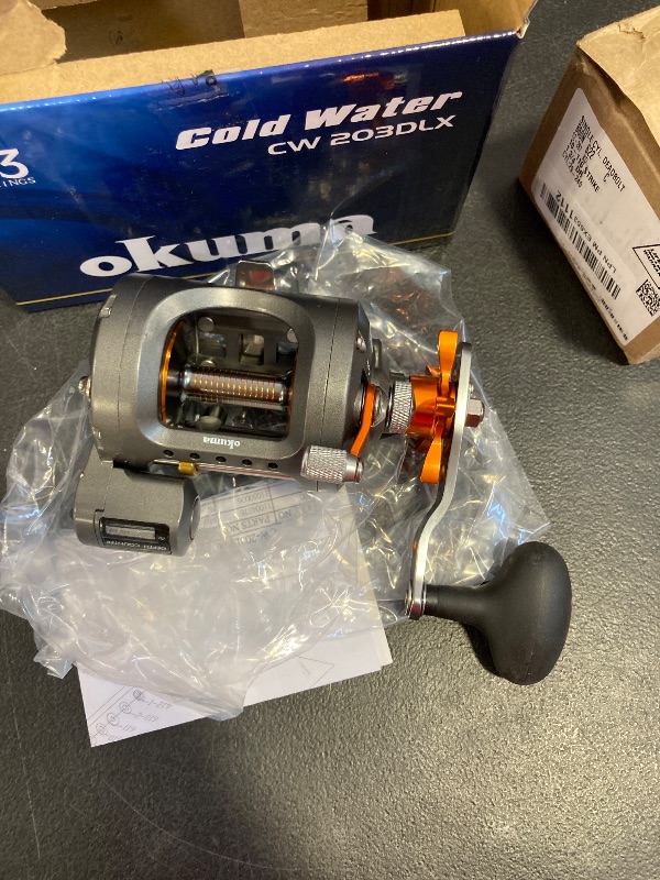 Photo 1 of Okuma Cold Water Linecounter Trolling Reel CW-203DLX