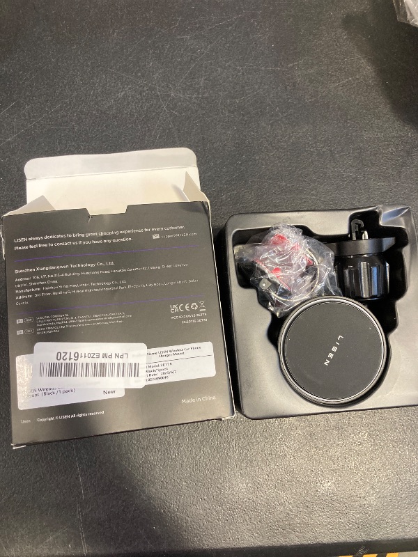 Photo 1 of LISEN for 15W MagSafe Car Mount Charger,Magnetic Wireless Car Charger for iPhone 16 Pro Max Accessories,Magnetic Phone Holder for 17 iPhone 16e 15 14 13 12,Samsung ? Pixel with MagSafe,Gifts