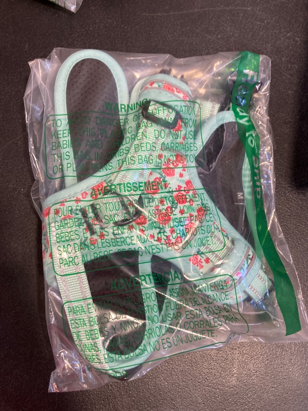 Photo 1 of Timos No Pull Dog Harness, Release at Neck Reflective 3 Snap Buckles Adjustable No Choke Pet Vest with Front & Back 2 Leash Clips, Soft Padded Control Training Handle for Small Medium Large Dogs