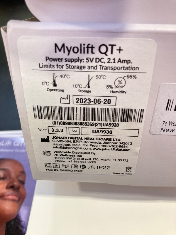 Photo 1 of 7e Wellness Myolift QT Plus Premium: Personalized Skincare Coach Guided by AI Skin Analysis| Customized Wellness Journey from Expert Esthetician at Home| Earn&Redeem Reward Points| Lifetime Membership