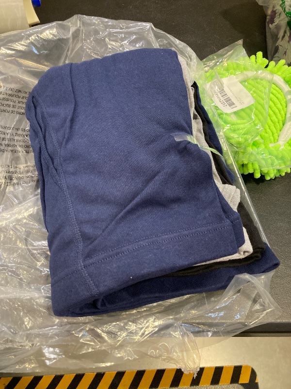 Photo 1 of 6 PACK Hanes Men's Big & Tall Boxer Briefs, Cool Comfort Moisture-Wicking Breathable Underwear, Multi-Pack, Assorted-6, XX-Large