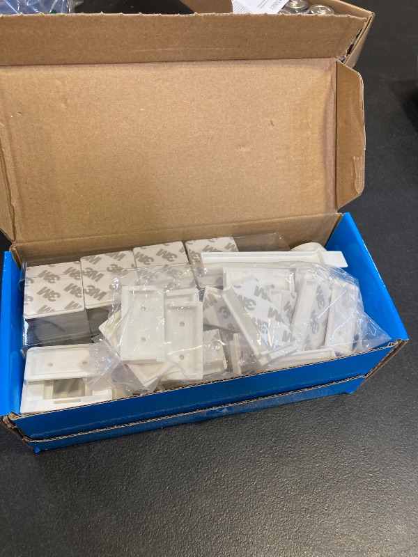 Photo 1 of 20 Pack Magnetic Cabinet Locks Baby Proofing - Vmaisi Children Proof Cupboard Drawers Latches - Adhesive Easy Installation