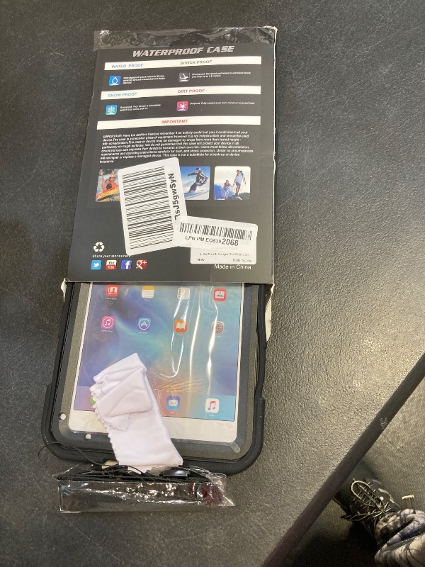 Photo 1 of ???? ??????? for iPad Mini 6 Case,[Military Grade Dropproof][IP68 Waterproof] for iPad Mini 6th Generation 8.3 Inch with Screen Protector&Stand&Hand Strap,Full Body Shockproof Case 2021