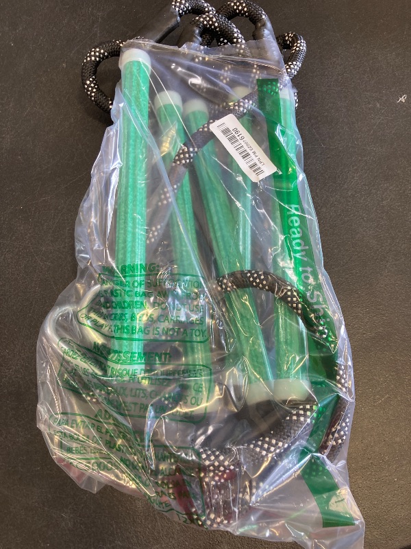 Photo 1 of MVBouresu Boat Rope Ladder, Heavy Duty Climbing Rope 450Lbs Strength, 14mm Reinforced Polyester Line, Rigid Resin Step, Outdoor Ladder for Inflatable Boat, Kayak, Motorboat, Canoeing (5 Step - Green)