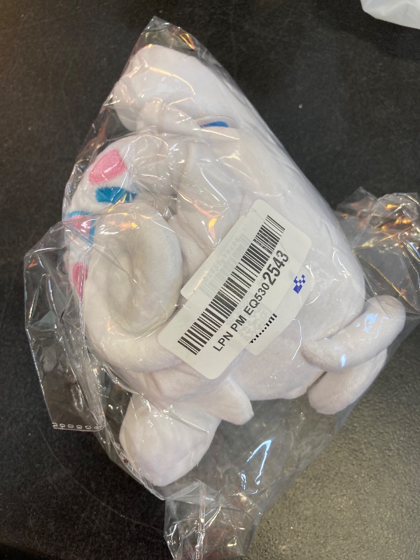 Photo 1 of TeeTurtle - The Officially Licensed Original Sanrio Plushie - Cinnamoroll - Cute Sensory Fidget Stuffed Animals That Show Your Mood