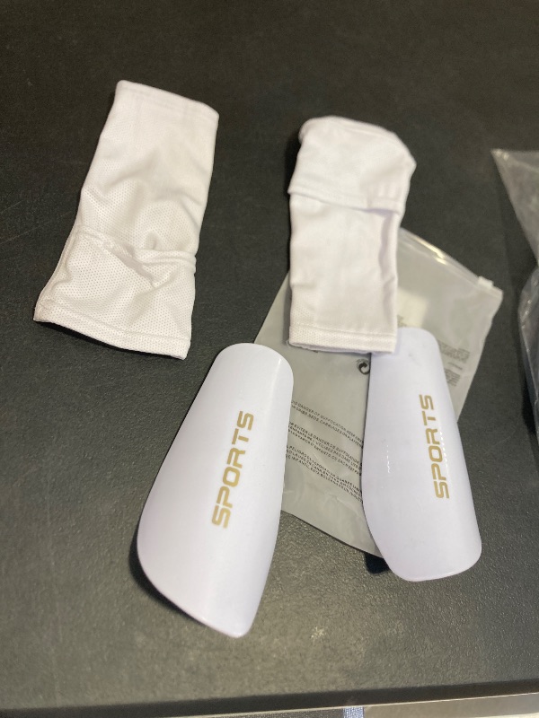 Photo 1 of Soccer Shin Guards for Kid Youth Teen Adult - Shin Guards Sleeves with Inserted Pocket Cushion Protection Reduce Shocks and Injuries for TeamSports
