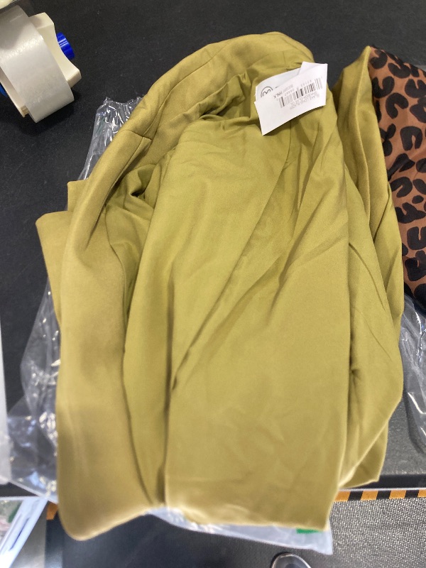 Photo 1 of The Drop Women's Blake Long Blazer, Olive Oil M