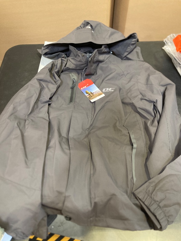 Photo 1 of diamond candy GREY JACKET SIZE LARGE 
