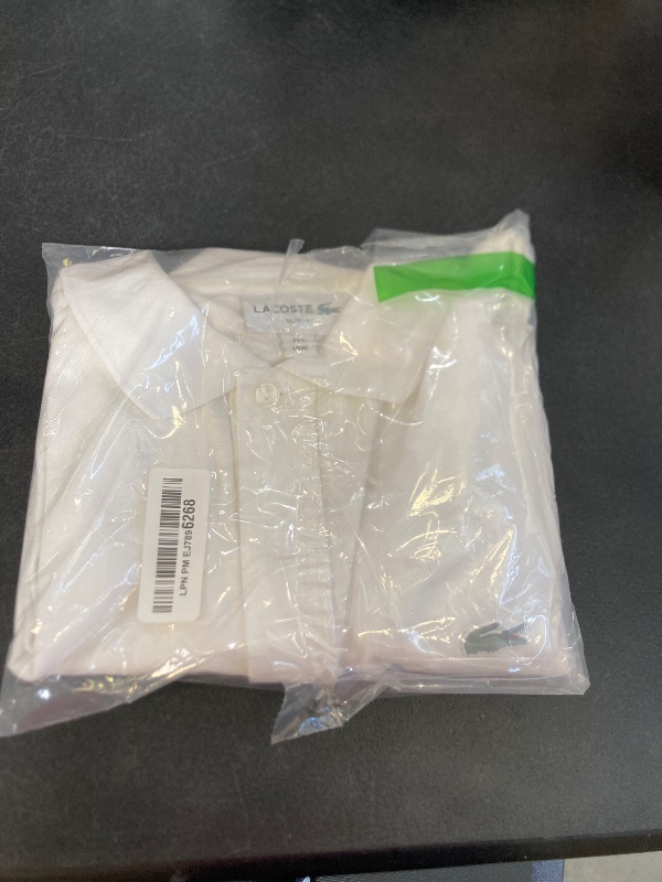 Photo 1 of Lacoste Men's Classic Fit L.12.12 Original Piqué Polo Shirt, White, XLarge