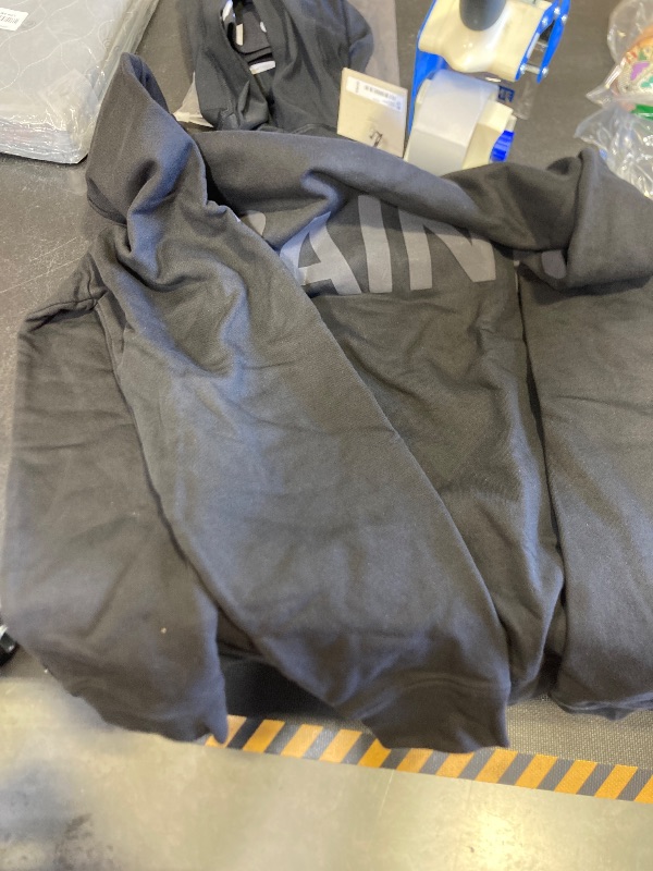 Photo 1 of AllSaints Men's Biggy Crew Neck Sweatshirt, Jet Black LARGE 