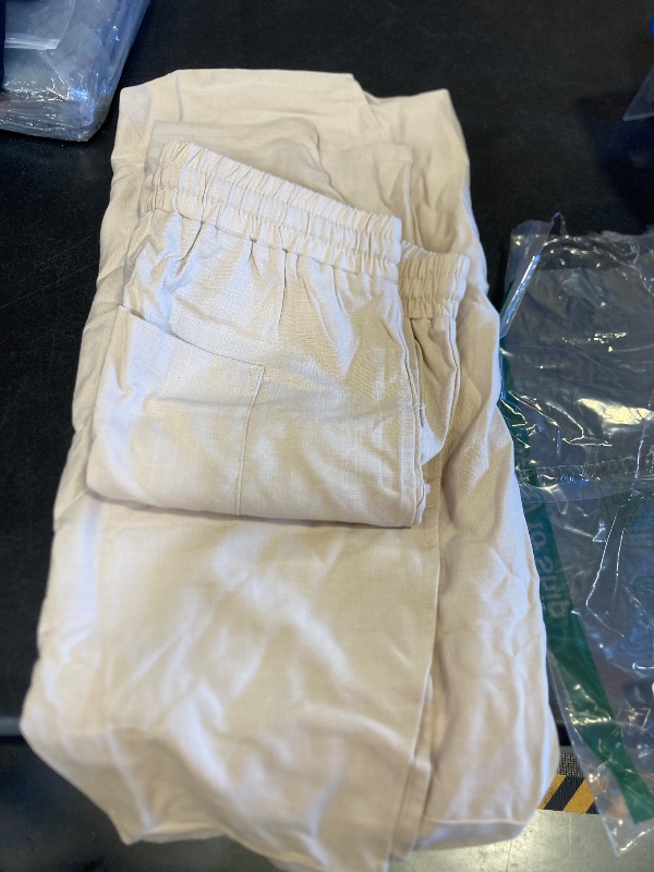 Photo 1 of COOFANDY Beach Outfit for Men Matching Shorts and Shirt, light khaki, Large