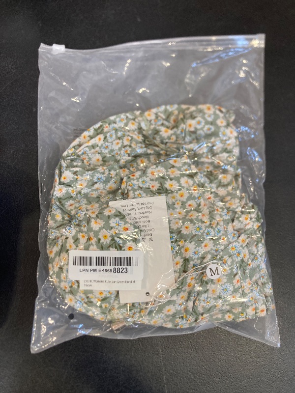 Photo 1 of LYCHIC Women's Cute Short Skirts for Summer Beach Vacation Tiered High Waist Flower Pattern Ruffle Mini Short Skirt Green Floral M