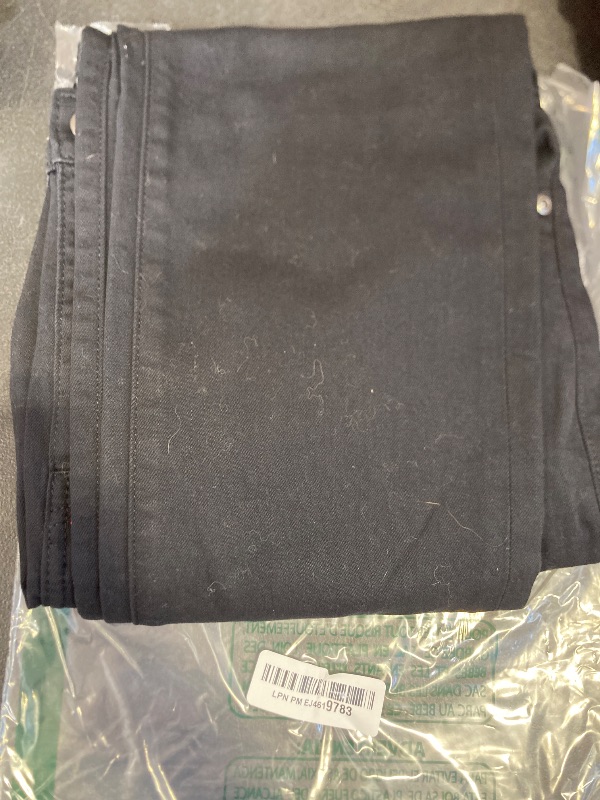 Photo 1 of Amazon Essentials Men's Athletic-Fit Stretch Jeans - Black, 36W x 30L