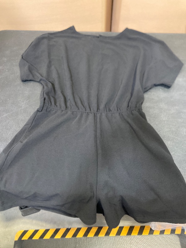 Photo 1 of womens large black short romper 