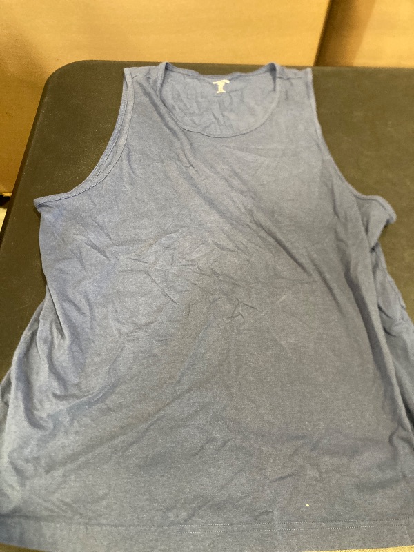 Photo 1 of Amazon Essentials Slim-Fit Men's Tank, Navy, X-Large - Casual Wear