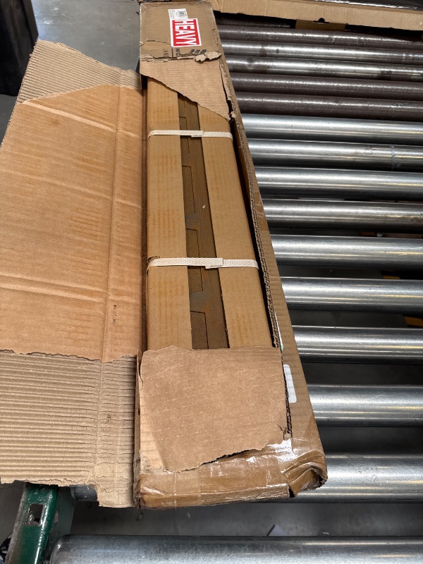 Photo 1 of Worth Garden 10-Pack Corten Steel Landscape Lawn Edging - 5in H. (2.5" Above Ground + 2.5" Spikes) Rust Patina Bendable Metal Strips - Hammer-in Border w/ 11 Clips - Yard Pathway Divider (33Ft Total)