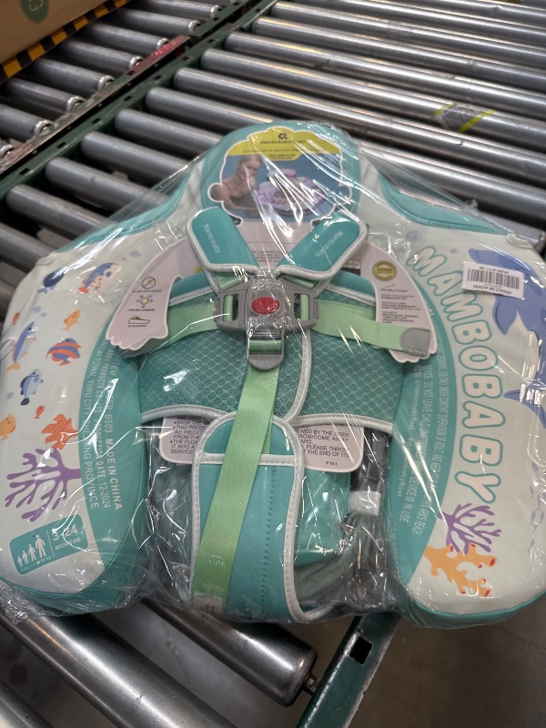 Photo 1 of 2024 Mambobaby Baby Float with Canopy & Tail Infant Swim Float Non-Inflatable Toddler Pool Float with Skin-Friendly Material for 3-24 Months Baby Boys Grils
