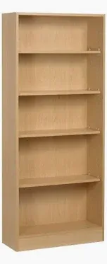 Photo 1 of Bookshelf and Bookcase LIGHT OAK 82" 
