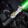 Photo 1 of RGB Dueling Lightsaber, Motion Control 39 Sets Sound Effects and 12 Colors Change, Smooth Swing Metal Handle Light Saber for Adults, Boys Cosplay Gifts (RGB)
