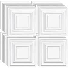 Photo 1 of Economy 2 ft. x 2 ft. PVC Lay-in Ceiling Tile Packs