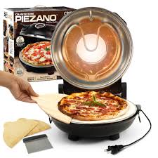 Photo 1 of Granitestone Piezano Crispy Crust Pizza Oven – 12 Inch Electric Pizza Oven Indoor Countertop Maker with Ceramic Stone Heats up to 800?F for Stone Baked Pizzeria Style at Home As Seen on TV Product