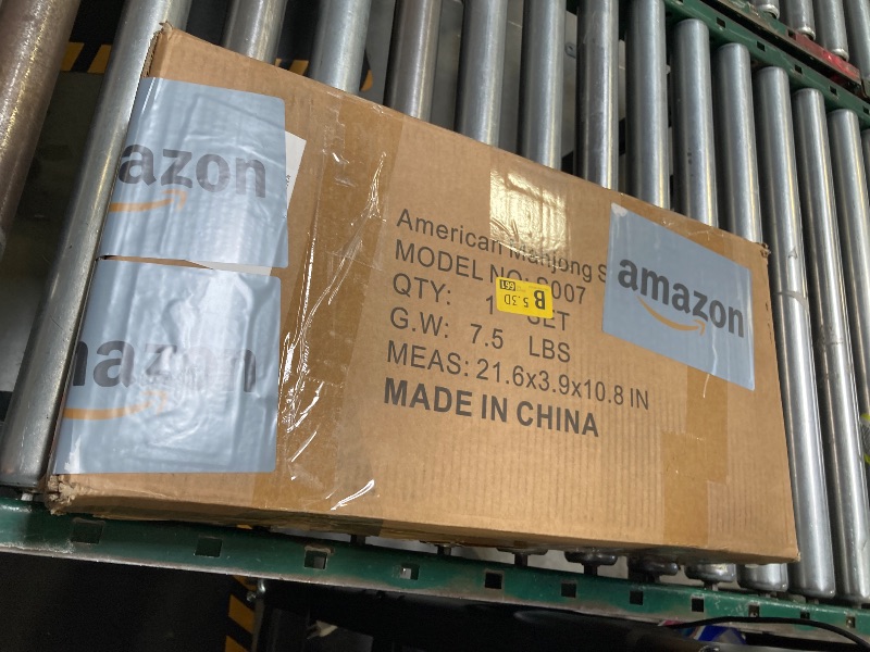 Photo 1 of 
TIASUSAN American Mahjong Game Set, 166 Pink Tiles, Pink Bag and Entire Accessories, 4 All-in-One Rack/Pushers, Mahjong Tiles Set
