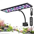 Photo 1 of AQQA LED Aquarium Light, 24/7 Mode Clip on Fish Tank Light with Memory Function, DIY Mode Full Spectrum Aquarium Plant Ligh