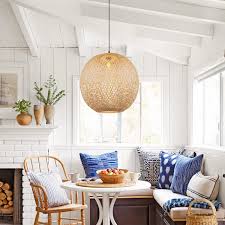 Photo 1 of 15.7" BAMBOO INCH HAND WOVEN CEILING MOUNTED