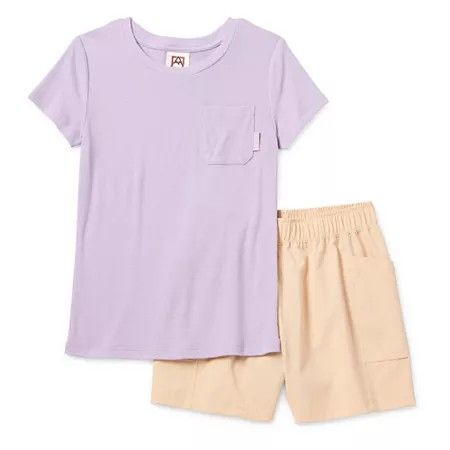 Photo 1 of Avalanche Big Kid Girls 2-pc. Short Set, L (12), Orange