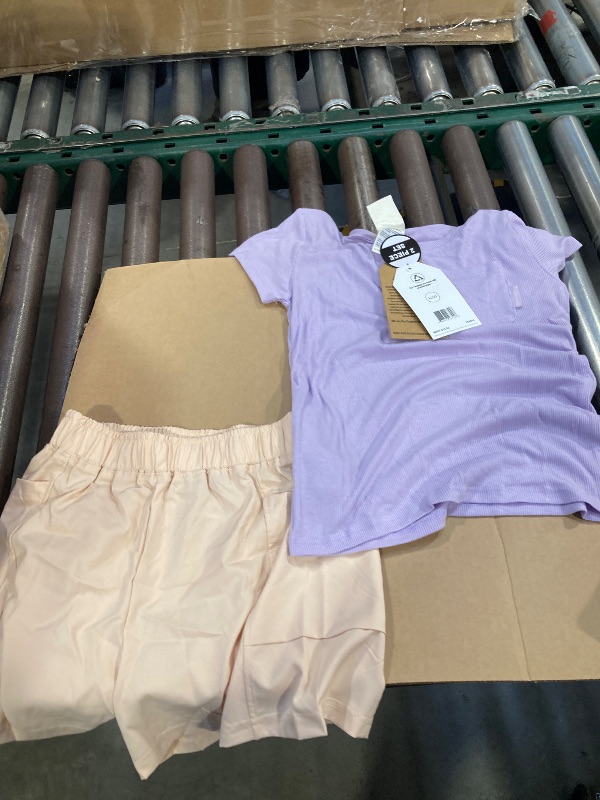 Photo 1 of Avalanche Big Kid Girls 2-pc. Short Set, L (12), Orange